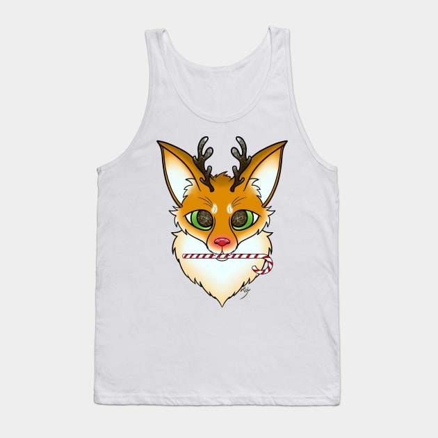 "Rudolphe the Fox" (2022) by Tix Tank Top by MadChildSoul